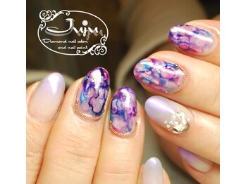 ジュジュ(Juju)/ステンドグラス風ネイル
