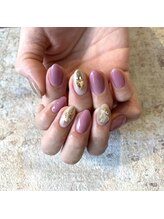 プライベートネイルサロン キャンバス(CANVAS)/シンプル ニュアンスネイル