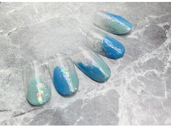 ヴァンネイル 海老名店(Van Nail)/塗りかけデザイン オフ込4200円