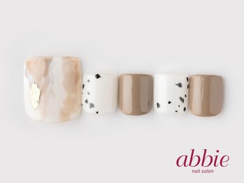 ネイルサロン アビー グランデュオ蒲田店(abbie)/ニュアンスフット　￥13376