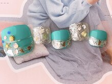 ネイルサロンフォーユー(for u)/貝殻フレンチネイル¥8500