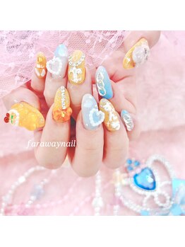 ファラウェイネイル(Faraway nail)/セブチ概念ネイル☆