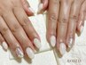 【HAND】ワンカラー2本アートネイル　写真持込可!!　《フィルインオフ込》