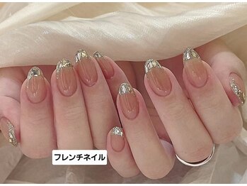 ラジュルネ(nail&eyelash La journee)/120分art ガラスフレンチ