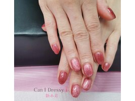 レッドマグネットネイル♪