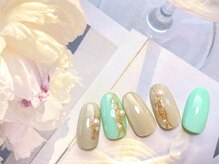 フルールソンネイル(fleur son nail)/3月トレンドアート