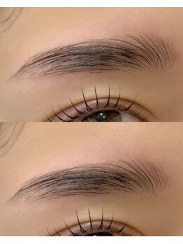 シピーアイラ(Chipieee iLa)/ブロウリフト×アイブロウwax