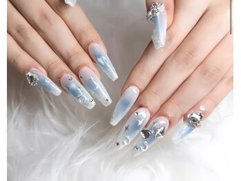 リンネイル 新大久保店(Rin Nail)/#待ち込みデザインOK　#チーク