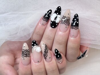 モカ 京橋(moca)/【Ayano】ドットネイル