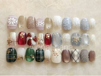 アロハ ルアナ 大宮本店(Aloha Luana)の写真/【季節に合わせてデザインをご提案♪】大切な日のネイルは当店にお任せ！持ち込みデザインの再現力も好評◎