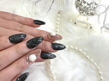エイト ネイル 渋谷駅前店(eight nail)/ブラックフラッシュ