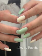 バイカラーnail♪