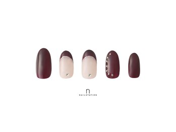 ネイルステーション イオンモール伊丹店(NAIL STATION)の写真/＜パラジェル登録サロン＞シンプル～ニュアンスなどデザイン多数♪人気の定額メニュー☆