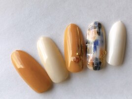 10月マンスリーネイル