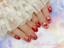 ネイルアート ジマー/ハートマグネット/韓国ネイル