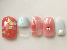 カラ ネイル 中津店(calla nail)/ほっこりラビット♪