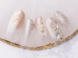 ニュアンスグレージュネイル