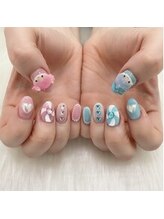 プリュム(Plume)/3D/推しネイル/キャラクター