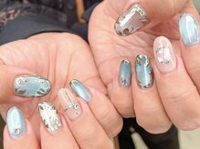 エムズ アイラッシュ アンド ネイル(M's)の雰囲気（フラッシュ・マグネットや定額デザイン,持ち込みも大歓迎です♪）