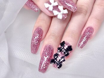 エイト ネイル 渋谷駅前店(eight nail)/ラメワンカラー