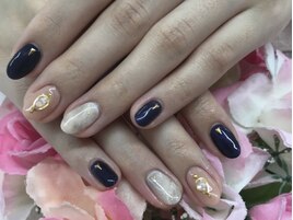 大人気☆大理石ネイル