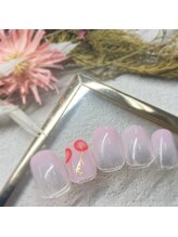 ネイルアンドアイラッシュ ブレス エスパル山形本店(BLESS)/チェリーネイル