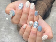 エムネイル(M-Nail)/★千鳥柄×キルティング★