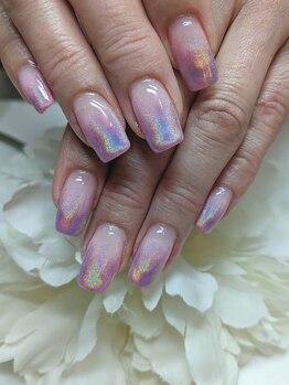 コーラル(CORAL)/オーダーミラーネイル