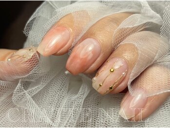 シャットネイル(CHATTE NAIL)/爪育デザインネイルBコース