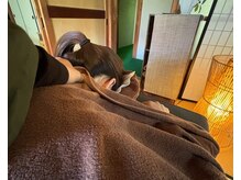 たにあん/後頭部が張っている