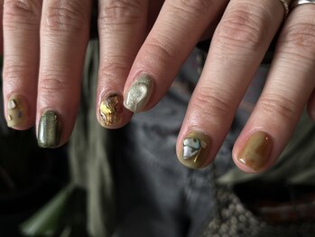 ネイルズシック(Nail's CHIC)の写真/周りと差がつく可愛いショートデザインネイルを多数ご用意◎短くてもハイセンスなデザインが魅力◆