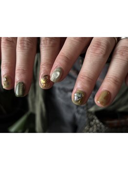 ショートネイルデザインが豊富