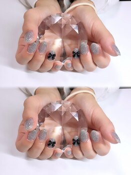 うるきらリボンネイル