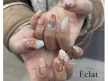 エクラ(Eclat)/フラワーネイル