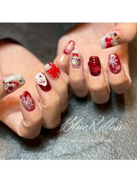 クリスマスネイル