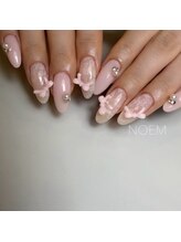 ノエム ネイルサロン(NOEM)/レース×リボン