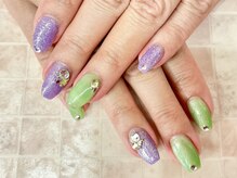 ネイルミュージアム(Nail Museum)/【お客様ネイル】ラメカラー