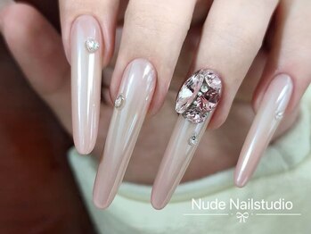 ヌード ネイルスタジオ 船橋店(Nude Nailstudio)/パラジェル/長さだし/オフのみ