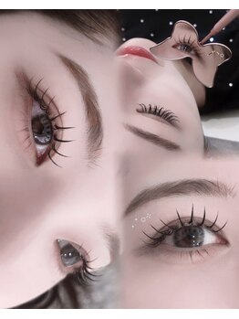 ベリル バイ スタジオ エクラン(Beryl by Studio ecrin)の写真/流行りの韓国風束感！ワンホン風マツエク♪エクステを付けてからパーマをするエクステパーマもございます☆