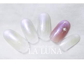 ラルナ ネイルアンドアイラッシュサロン(LA LUNA nail & eyelash salon)/26年5月6月◇定額ナチュラル◇