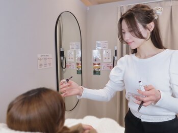 ミオ(mio.)の写真/【初めての方に】似合わせ眉×まつげSET*パーソナルカラーで見極める