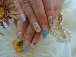押し花ネイル