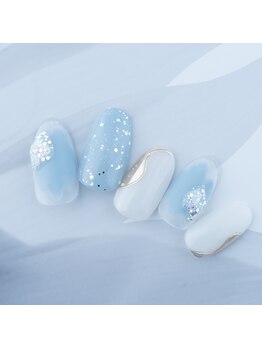 ラ カゼッタ(La casetta)/ぷっくりしずくクリアネイル