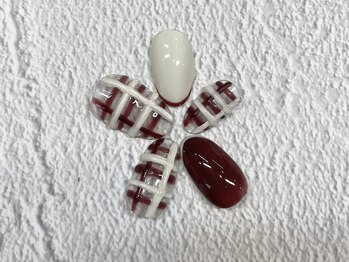 ワッフルネイル