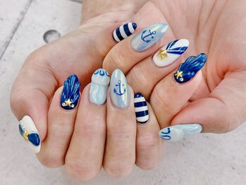 ネイル ビューティーマジック 葛西本店/マリンデザインネイル