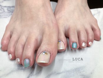 ネイルアトリエルカ(nail atelier LUCA)/M-368 シェラックオーロラネイル
