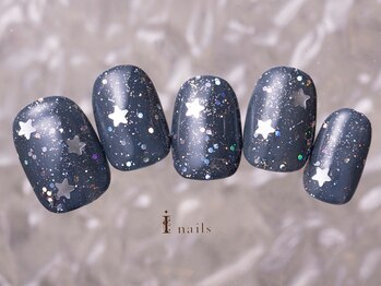アイネイルズ 町田店(I nails)/キラキラホロスターネイル8480円