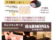 ハルモニア(Harmonia)の雰囲気（特殊な鉱石を使うから服を着ていても深部マッサージが叶う）