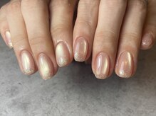 フィルイン施術＋パラジェル変更で爪に優しくネイルを楽しむ♪