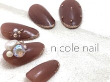 ニコルネイル(nicole nail)/H1142　Lady　brown　
